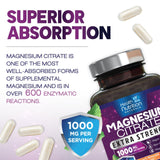 Health Nutrition Naturals Magnesium Citrate Capsules packaging