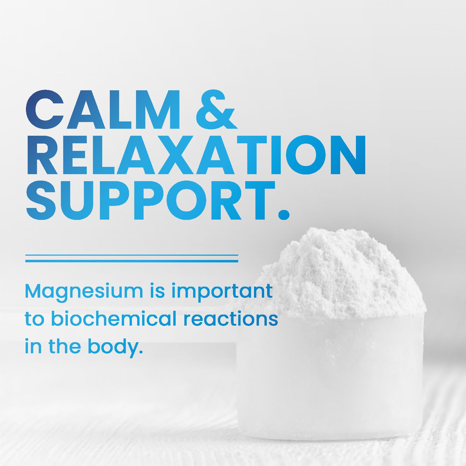 Health Nutrition Naturals Magnesium Citrate Powder scoop