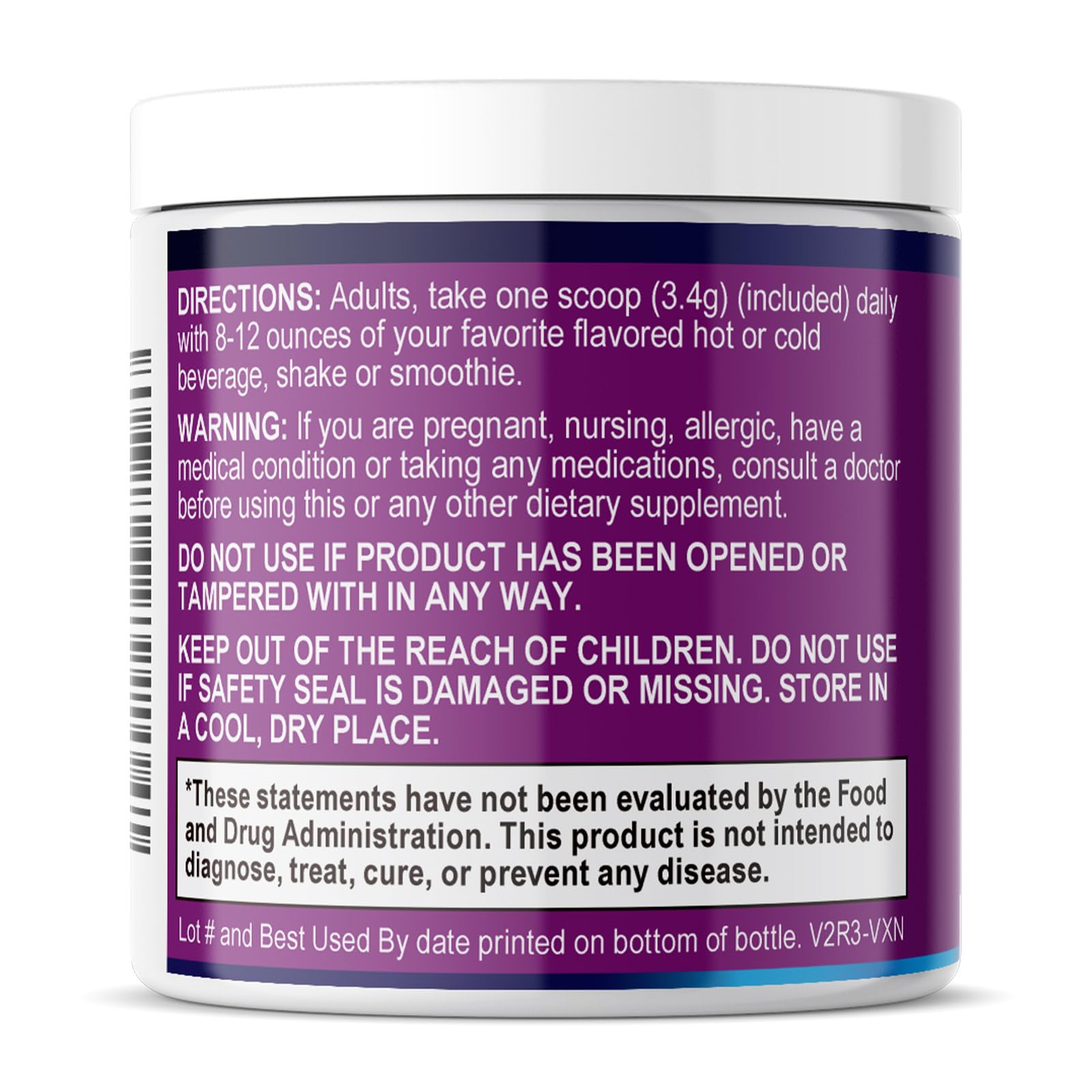Health Nutrition Naturals Magnesium Citrate Powder with measuring spoon
