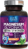 Health Nutrition Naturals Magnesium Glycinate 250mg front view