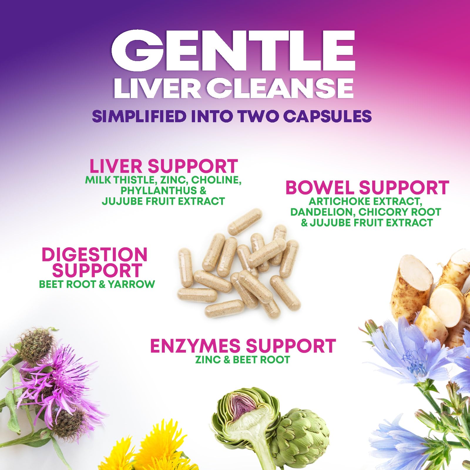 Health Nutrition Naturals Milk Thistle capsules in hand