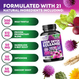 Health Nutrition Naturals Milk Thistle Liver Support Supplement ingredients list