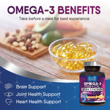 Health Nutrition Naturals Omega 3 Fish Oil 2400mg softgel close-up