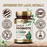 Health Nutrition Naturals Probiotic Capsules in a lifestyle setting