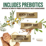 Health Nutrition Naturals Probiotic Capsules opened bottle