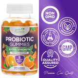 Health Nutrition Naturals Probiotic Gummies side view