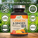 Health Nutrition Naturals Turmeric Curcumin Complex 2200mg capsule close-up