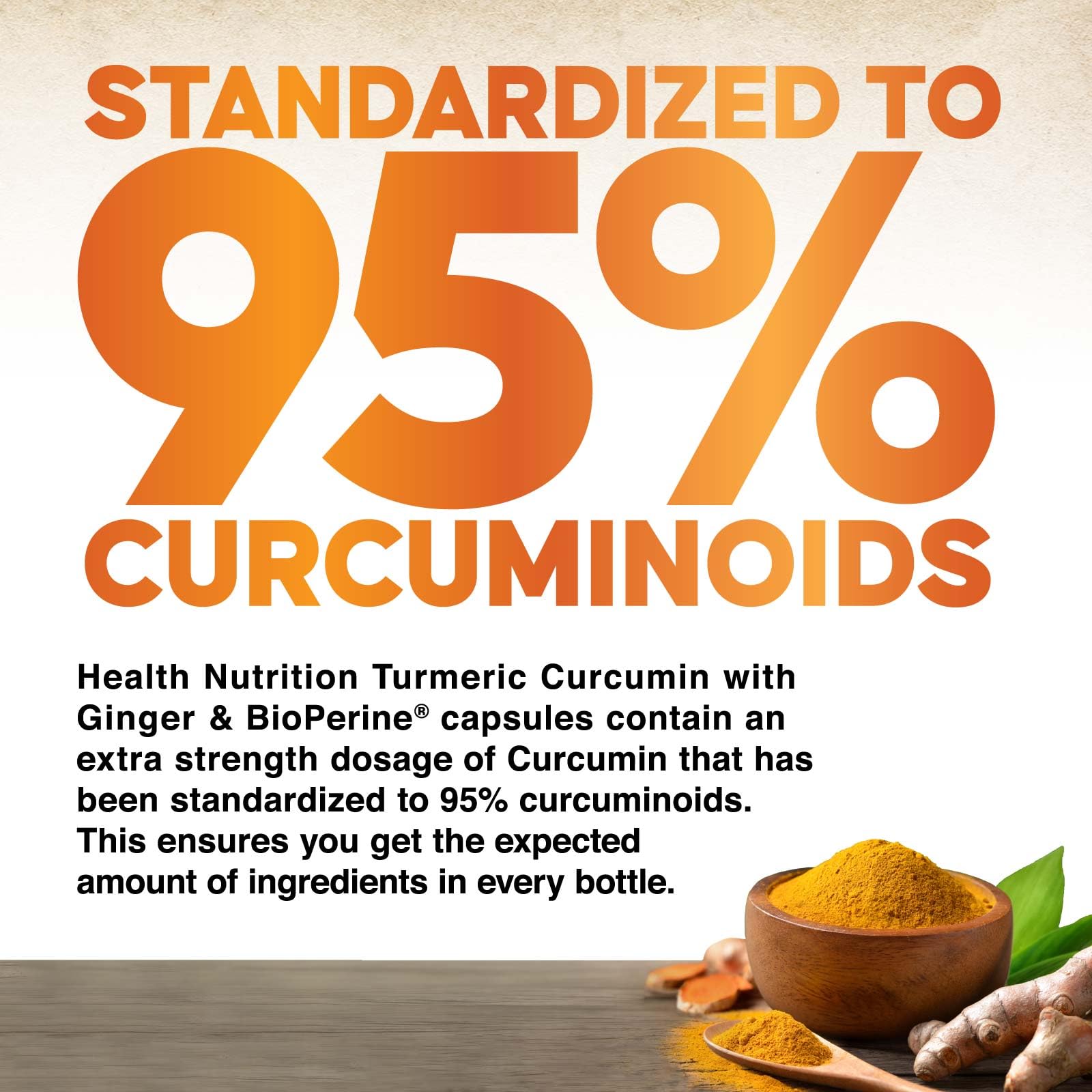 Health Nutrition Naturals Turmeric Curcumin Complex 2200mg ingredients list