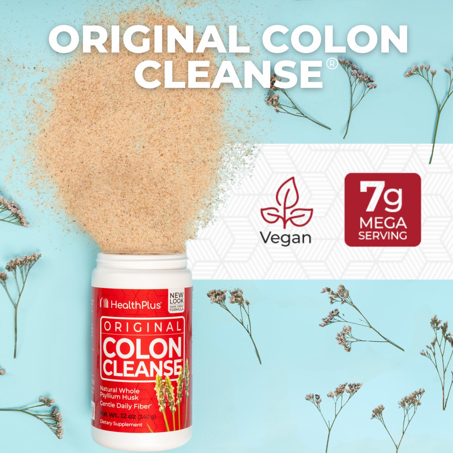 Health Plus Colon Cleanse Psyllium Husk Powder lifestyle scene