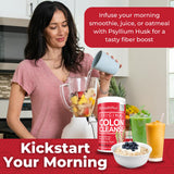 Health Plus Colon Cleanse Psyllium Husk Powder with measuring scoop