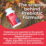 Health Plus Prebiotic Supplement 136g on a kitchen counter