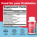 Health Plus Prebiotic Supplement 136g packaging side view