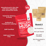 Health Plus Psyllium Husk 272g with measuring spoon