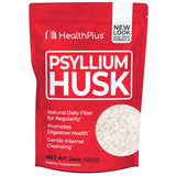 Health Plus Psyllium Husk Fiber Supplement front view