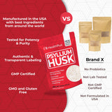 Health Plus Psyllium Husk Fiber Supplement serving suggestion