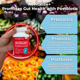 Health Plus Revitalize+ Advanced a daily routine Supplements back view
