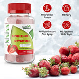 Health Supplied B-Complex Vitamin Supplement capsule close-up