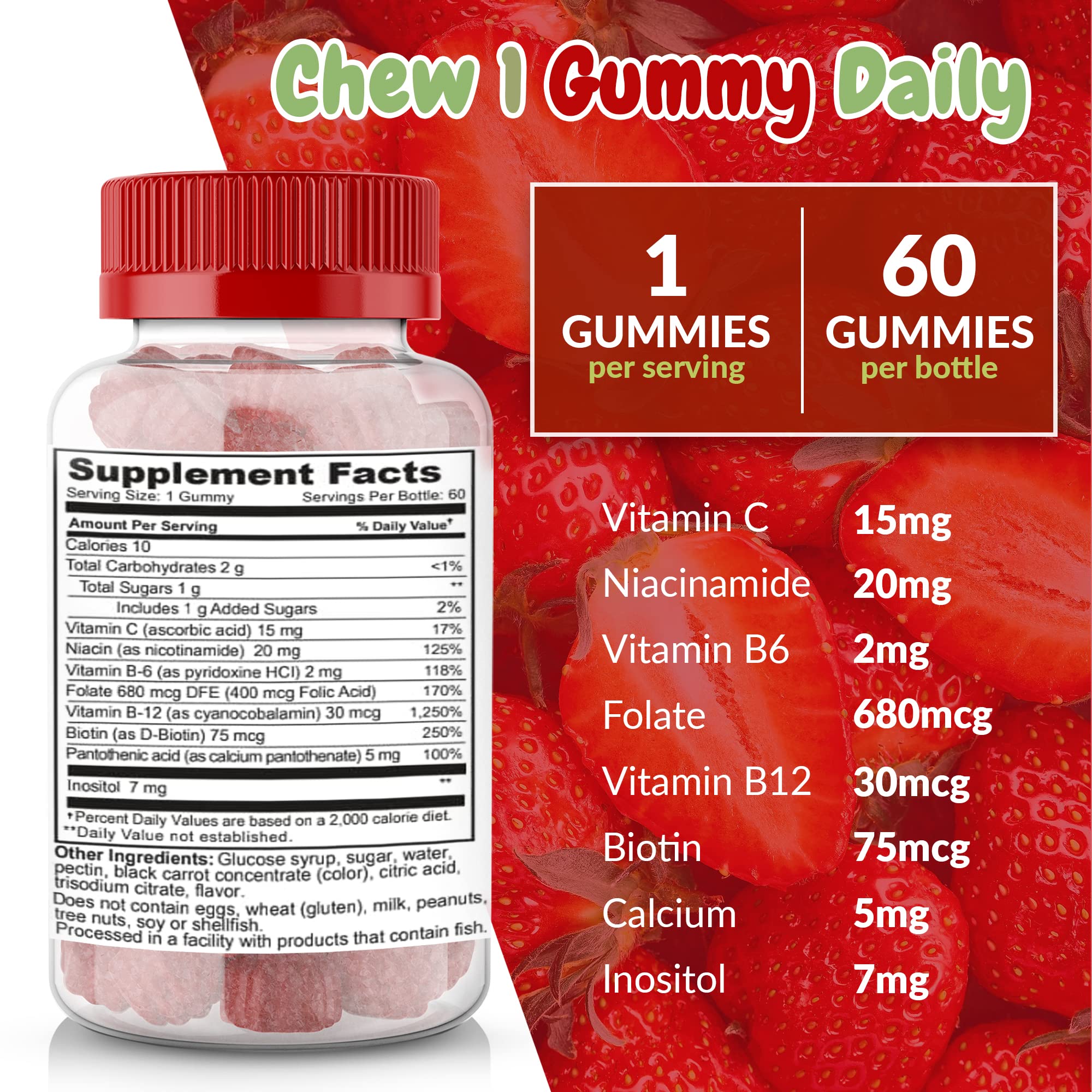 Health Supplied B-Complex Vitamin Supplement on a wooden table