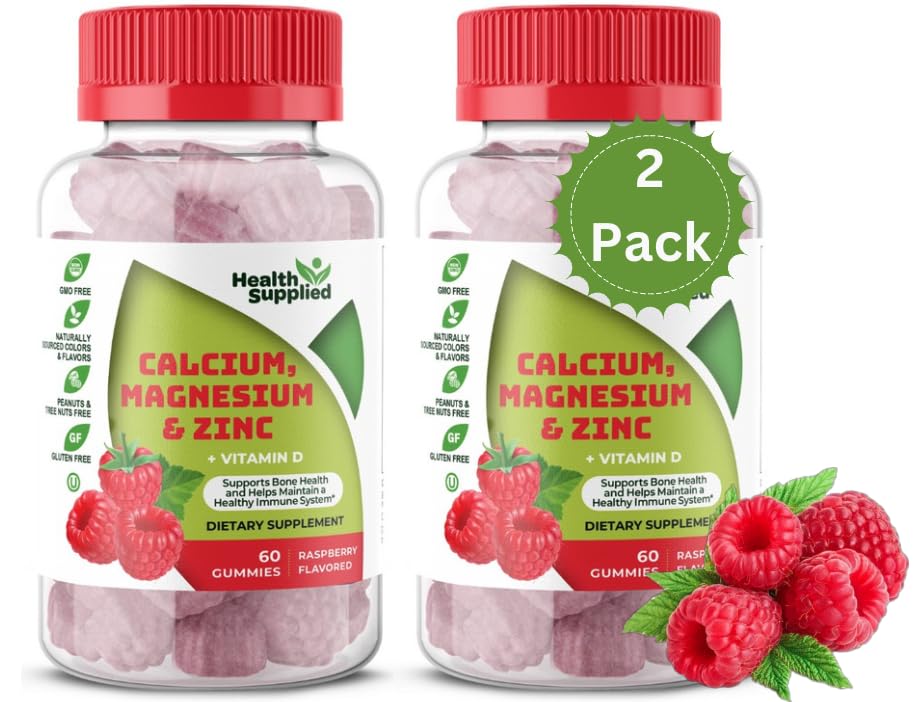 Health Supplied Calcium Supplement 606g front view