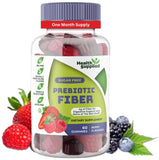 Health Supplied Prebiotic Fiber Gummies 60 Count front view