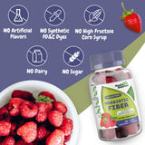 Health Supplied Prebiotic Fiber Gummies close-up of gummies