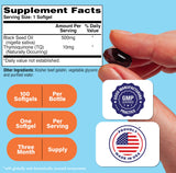 Health Thru Nutrition Black Seed Oil softgels packaging