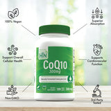 Health Thru Nutrition CoQ-10 300mg Vegecaps packaging