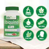 Health Thru Nutrition CoQ10 Kaneka Ubiquinol 30 softgels packaging