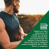 Health Thru Nutrition creatine packaging dimensions