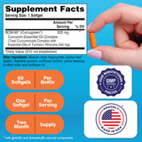 Health Thru Nutrition Curcumin BCM-95 82g side view with ingredients