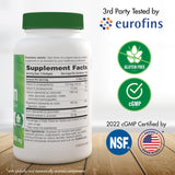 Health Thru Nutrition Liquid Calcium 1000mg bottle side view