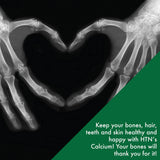 Health Thru Nutrition Liquid Calcium Softgels packaging dimensions
