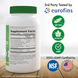 Health Thru Nutrition Liquid Calcium Softgels side view with label
