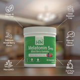 Health Thru Nutrition Melatonin Gummies 5mg serving size