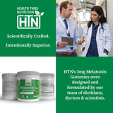Health Thru Nutrition Melatonin Gummies nutritional information