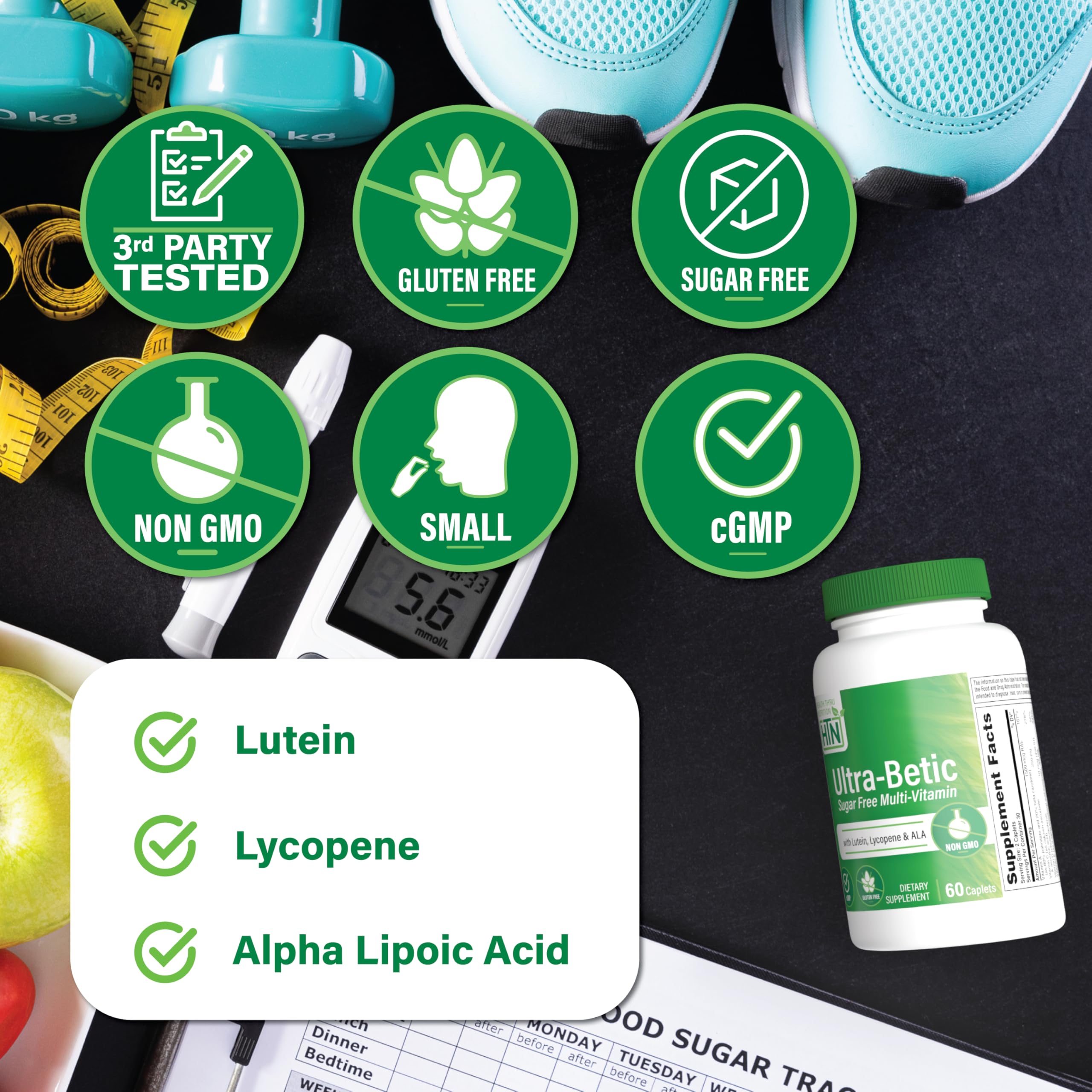 Health Thru Nutrition Multivitamins capsule close-up