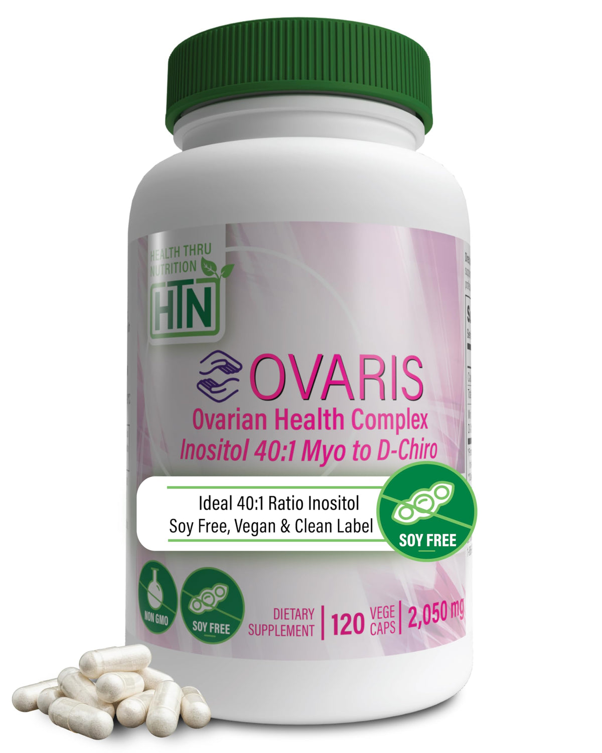 Health Thru Nutrition OVARIS Ovarian Health Complex 132g front view