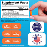 Health Thru Nutrition Turmeric Curcumin BCM-95 650mg supplement side view