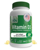 Health Thru Nutrition Vitamin D3 2000IU softgels front view