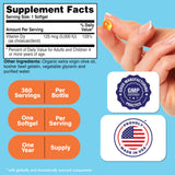 Health Thru Nutrition Vitamin D3 5000IU softgel close-up