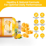 Health4All Magnesium Gummies 1000mg close-up of gummies
