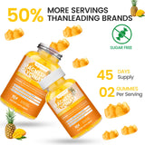 Health4All Magnesium Gummies 1000mg in a bowl for easy serving