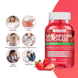 Health4All Magnesium Gummies packaging side view