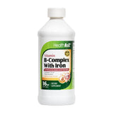 HealthA2Z Liquid Vitamin B-Complex 16 oz front view