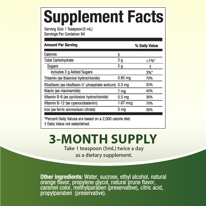 HealthA2Z Liquid Vitamin B-Complex 16 oz packaging