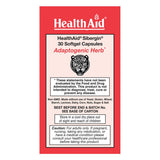 HealthAid Eleuthero softgel capsules side view