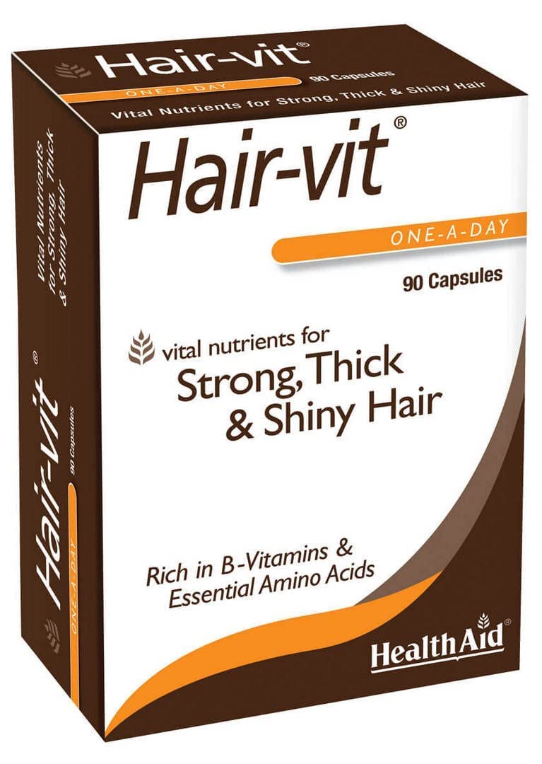 HealthAid Hair Support Capsules 100g front view