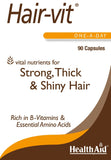HealthAid Hair Support Capsules 100g side view