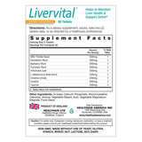 HealthAid Herbal Liver Support Tablets packaging side view