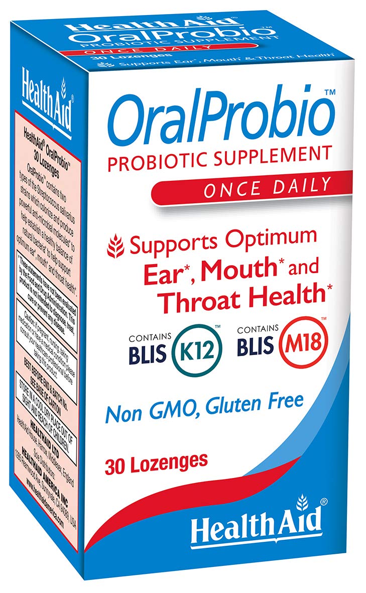HealthAid Probiotic Chewable Lozenges front view